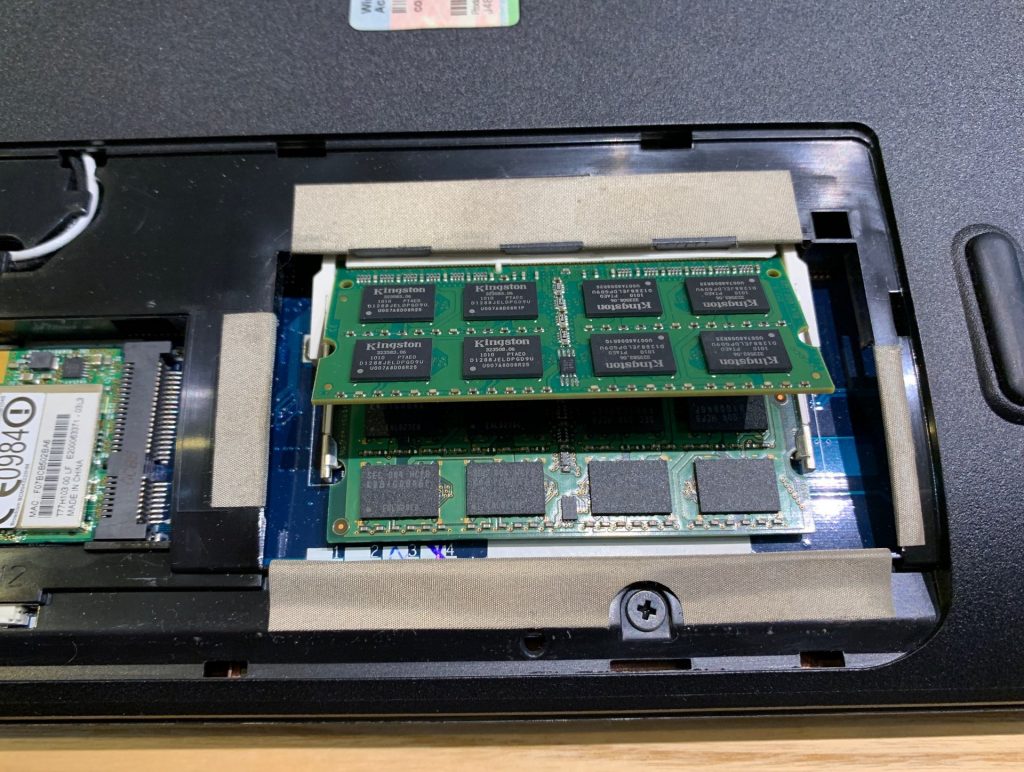 acer aspire5741のメモリ増設 4GB→8GBに | Wood Chips